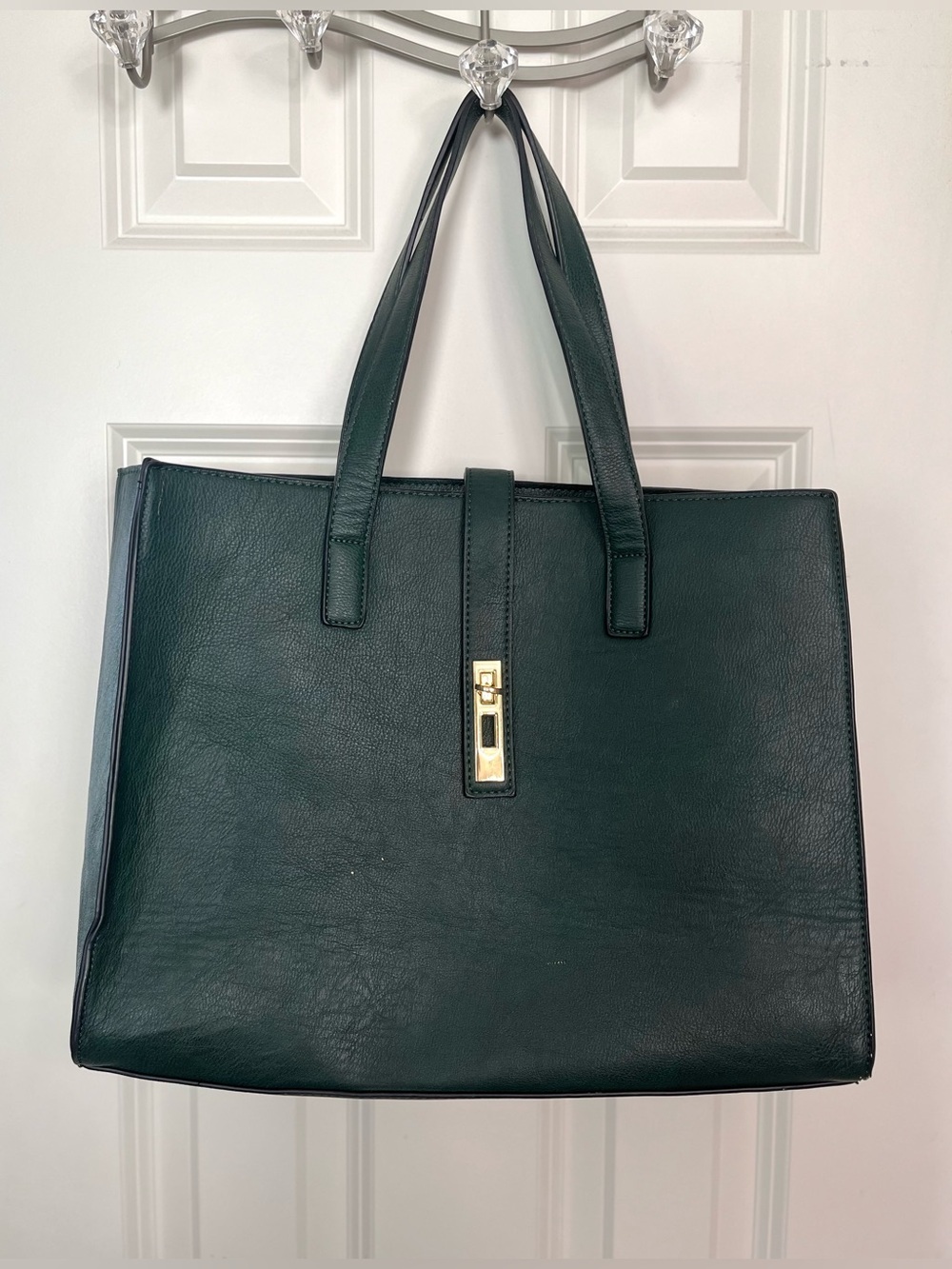 Forever 21 Faux Leather Tote Bag